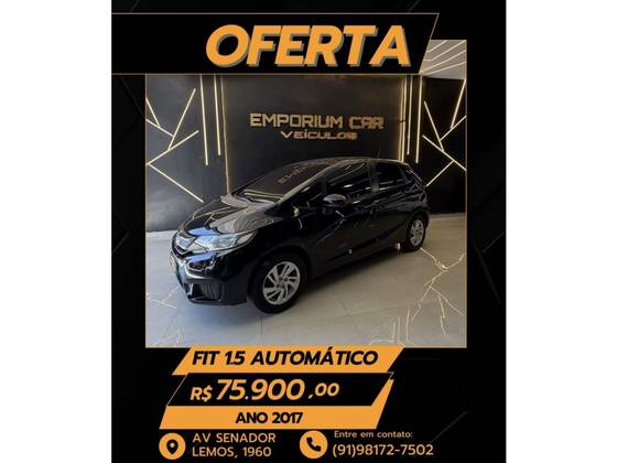 HONDA FIT 1.5 LX 16V FLEX 4P AUTOMÁTICO